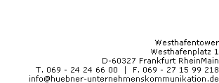 Mailadresse ist als Grafik abgelegt, um eine automatische Nutzung für Massenmailings zu unterbinden.